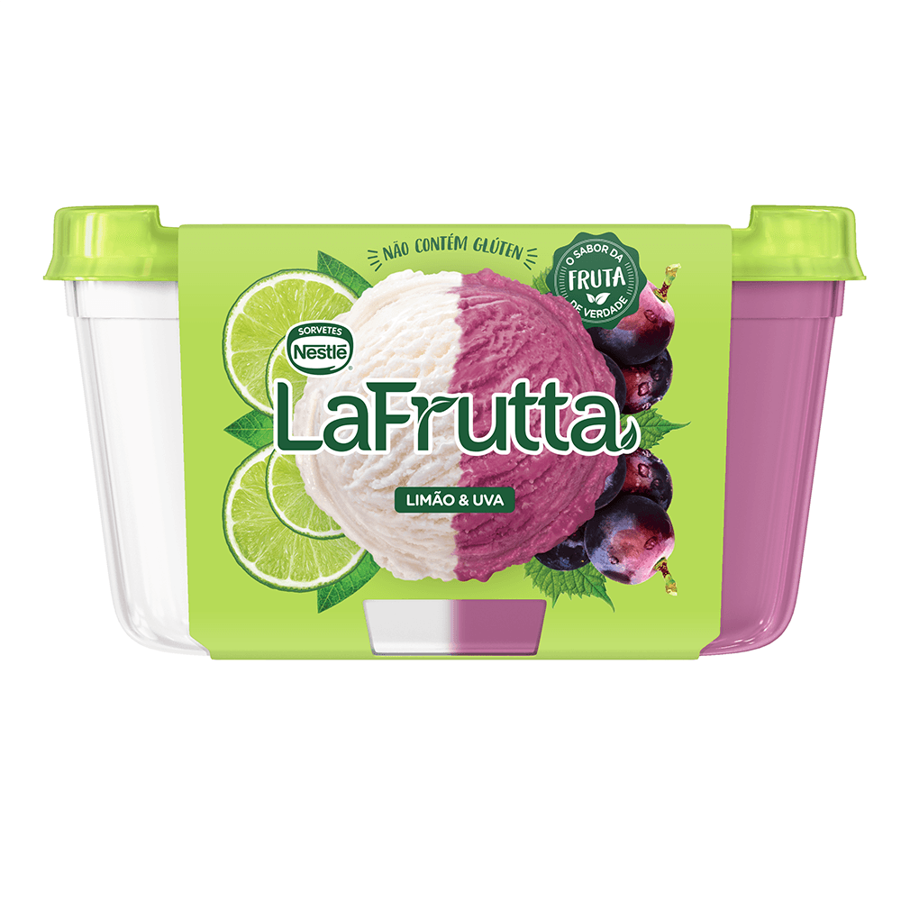 Sorvete LAFRUTTA Abacaxi + Coco 1 Litro